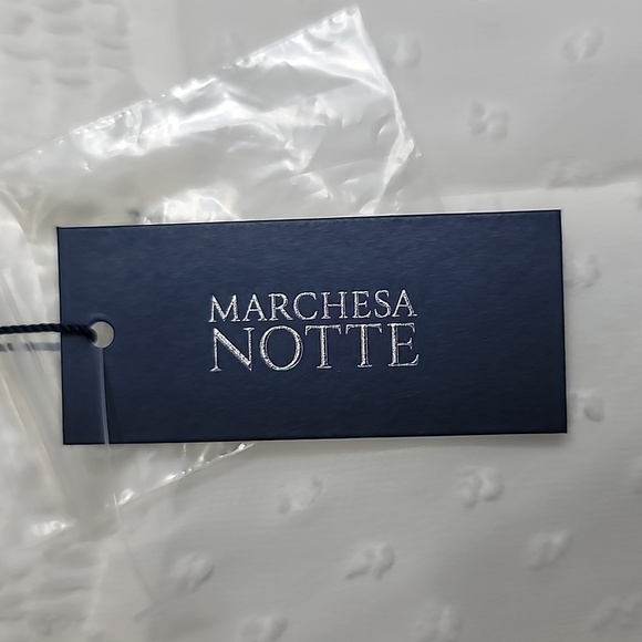 NWT Marchesa Notte size 8 white swiss dot layered tiered dress - Picture 14 of 16